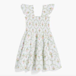Hill House Baby Ellie Nap Dress (Pastel Trellis)